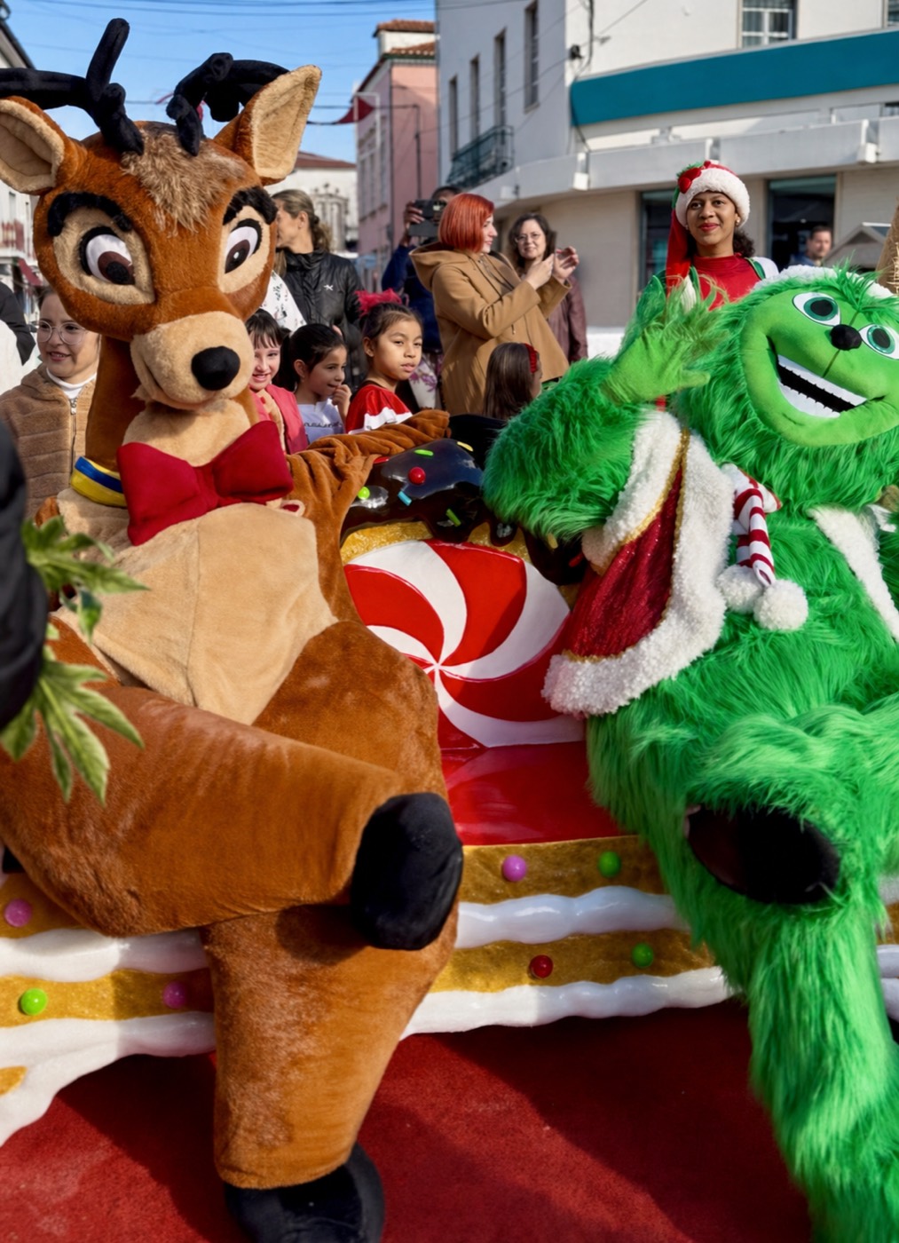 Animação e desfiles de Natal